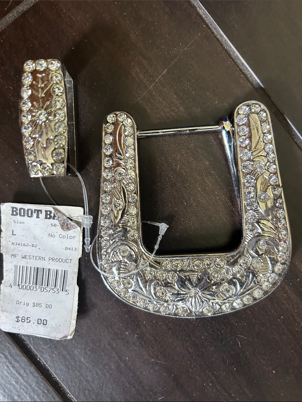 Boot Barn Rhinestone Belt (Buckle Only) - Picture 4 of 5